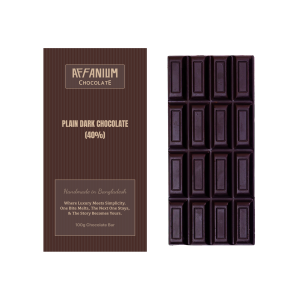 Plain dark chocolate (40%)
