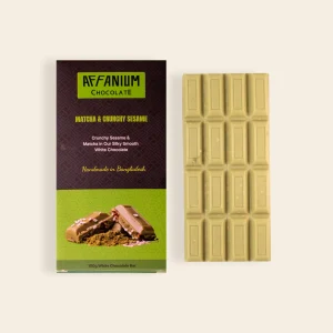 Premium Matcha Sesame White Chocolate